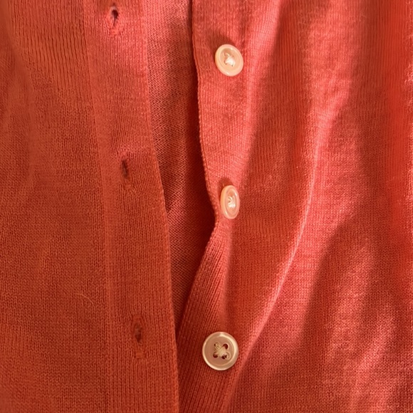 Banana republic peach cardigan - Picture 3 of 3